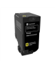 Lexmark Corporate 74C2SYE Laser Toner Cartridge, Yellow