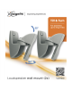 Vogels Loudspeaker Wall mount, VLB500, Turn, Tilt, Maximum weight (capacity) 5 kg, Silver