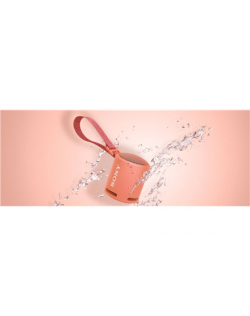 Sony SRS-XB13 Extra Bass Portable Wireless Speaker, Coral pink