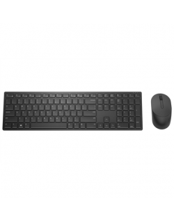 Dell Pro Keyboard and Mouse (RTL BOX) KM5221W Wireless, Wireless (2.4 GHz), Batteries included, US International (QWERTY), Black