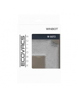 Ecovacs Cleaning Pad W-S072 for Winbot 850/880, 2 pc(s), Grey