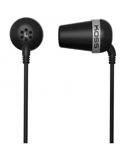 Koss Noise Isolating In-ear Headphones THEPLUGWL In-ear, Wireless, Black