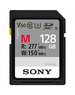 Sony 128 GB SF-M Series UHS-II SD Memory Card