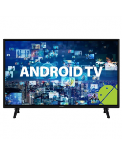 GoGen LED Smart TV GOGTVH32J536GWEB 32" (80 cm), Smart TV, Android, HD Ready, 1366 × 768, Wi-Fi, DVB-C/S2/T2, Black