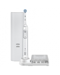 Oral-B Electric Toothbrush Genius X 20000N Rechargeable, For adults, Number of brush heads included 1, White (White box)