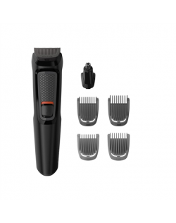 Philips Warranty 24 month(s), MG3710/15, 6-in-1 trimmer Multigroom series 3000, Cordless