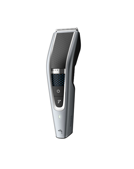 Philips Hairclipper series 5000 HC5630/15 Cordless or corded, Number of length steps 28, Step precise 1 mm, Black/Grey