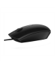 Dell Optical Mouse MS116 Cable, Black, USB 2.0, Black