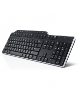 Dell Keyboard KB-522 Business Multimedia, Wired, Keyboard layout Russian, Black, Wireless connection No, Russian, USB 2.0, Numer