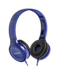 Panasonic Overhead Stereo Headphones RP-HF100ME-A Over-ear, Microphone, Blue