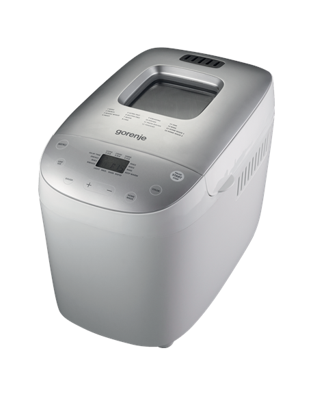 Gorenje Bread maker BM1600WG Power 850 W, Number of programs 16, Display LCD, White/Silver