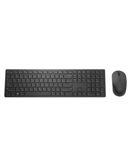 Dell Pro Keyboard and Mouse (RTL BOX) KM5221W Wireless, Wireless (2.4 GHz), Batteries included, Russian (QWERTY), Black