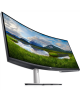 Dell LCD S3422DW 34 ", VA, WQHD, 3440 x 1440, 21:9, 4 ms, 300 cd/m², Silver, HDMI ports quantity 2
