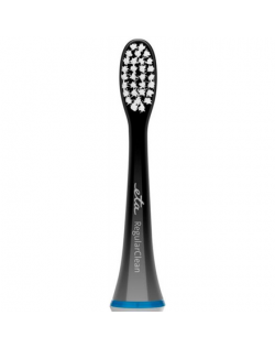 ETA Toothbrush replacement RegularClean ETA070790500 Heads, For adults, Number of brush heads included 2, Black