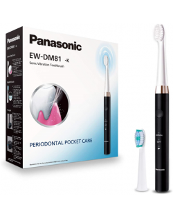 Panasonic Electric Toothbrush EW-DM81-K503 Rechargeable, For adults, Number of brush heads included 2, Number of teeth brushing 