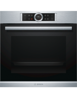 Bosch Oven HBG672BS1 Multifunction, 71 L, Stainless steel, Pyrolysis, Rotary and electronic, Height 60 cm, Width 60 cm