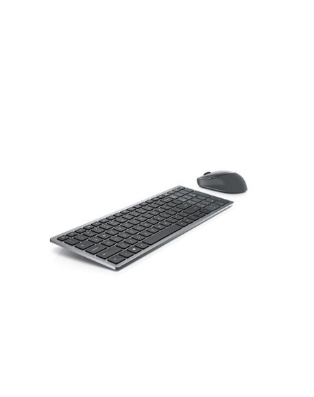 Dell Keyboard and Mouse KM7120W Wireless, 2.4 GHz, Bluetooth 5.0, Keyboard layout Nordic, Titan Gray
