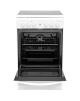 INDESIT Cooker IS5V8GMW/E Hob type Electric, Oven type Electric, White, Width 50 cm, Grilling, 57 L, Depth 60 cm