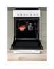 INDESIT Cooker IS5V8GMW/E Hob type Electric, Oven type Electric, White, Width 50 cm, Grilling, 57 L, Depth 60 cm