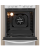 INDESIT Cooker IS5V8GMW/E Hob type Electric, Oven type Electric, White, Width 50 cm, Grilling, 57 L, Depth 60 cm