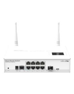 MikroTik Cloud Router Switch CRS109-8G-1S-2HnD-IN Managed, Rack mountable, 1 Gbps (RJ-45) ports quantity 8, SFP ports quantity 1