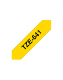 Brother TZe-641 Laminated Tape Black On Yellow, TZe, 8 m, 1.8 cm