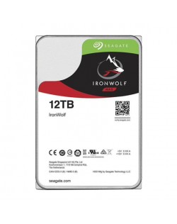 Seagate IronWolf 7200 RPM, 3.5 ", 12000 GB, Hard drive, 6 Gbit/s, SATA, 256 MB