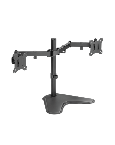 Logilink Dual Monitor Stand BP0099 Desk Mount, 17-32 ", Maximum weight (capacity) 8 kg, Black