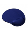 Gembird MP-GEL-B Gel mouse pad with wrist support, blue Blue, Gel mouse pad