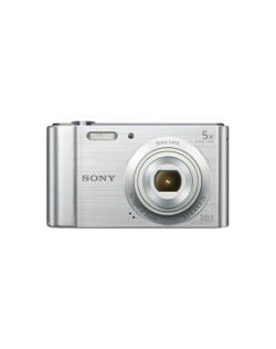 Sony DSC-W800 Compact camera, 20.1 MP, Optical zoom 5 x, Digital zoom 40 x, Image stabilizer, ISO 3200, Display diagonal 2.7 ", 