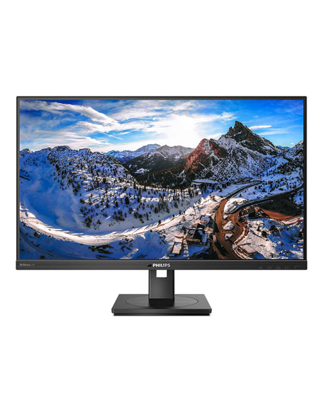 Philips LCD monitor 279P1/00 27 inch (68.6 cm), 4K UHD, 3840 x 2160 pixels, IPS, 16:9, Black, 4 ms, 350 cd/m², Audio out, W-LED 