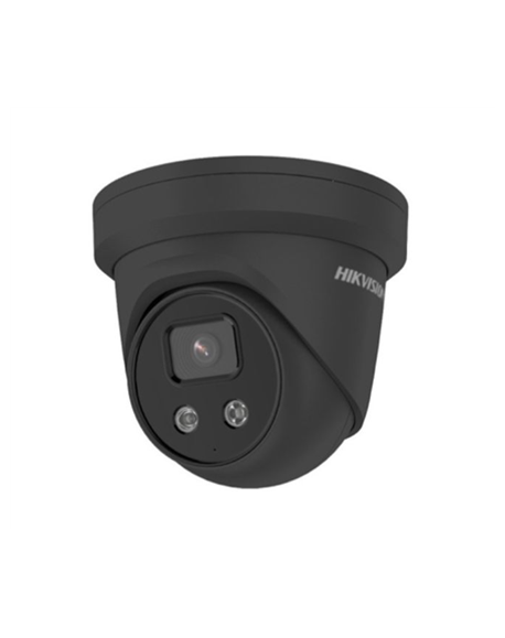 Hikvision IP Dome Camera DS-2CD2346G2-IU Dome, 4 MP, F2.8, IP66, H.265 +, Black, AcuSense / Darkfighter technologies, 256 GB, 10