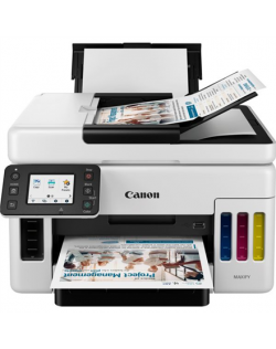 Canon MAXIFY GX6050 Colour, Inkjet, Colour Inkjet Multifunction Printer, A4, Wi-Fi, Grey/Black