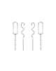 Adler Mixer AD 4201 g Hand Mixer, 300 W, Number of speeds 5, Turbo mode, White