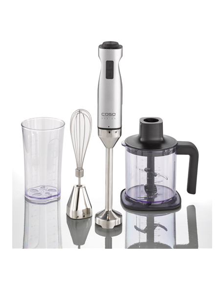 Caso Blender HB 1000 Hand Blender, 1000 W, Number of speeds Variable, Turbo mode, Chopper, Stainless steel
