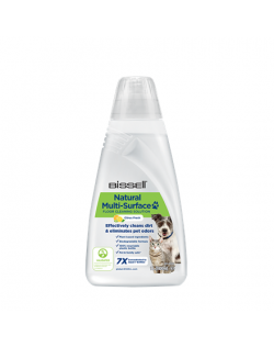 Bissell Natural Multi-Surface Pet Floor Cleaning Solution for Bissell CrossWave, SpinWave, SpinWave Robot & HydroWave machines, 