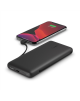 Belkin BOOST CHARGE Plus Power Bank 10000 mAh, Integrated LTG and USB-C cables, Black, 18 W