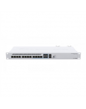 MikroTik Cloud Router Switch 312-4C+8XG-RM with RouterOS L5, 1U rackmount Enclosure