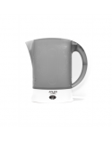 Adler Travel Kettle AD 1268 Standard, Plastic, White, 600 W, 0.6 L