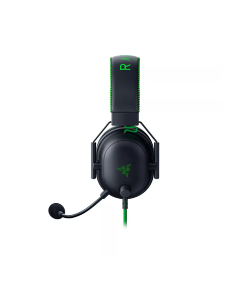 Razer Multi-platform BlackShark V2 Special Edition Headset, On-ear, Microphone, Black/Green, Wired, Yes