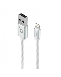 Acme Cable CB2031S 1 m, Silver, Lightning, USB A