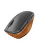 Lenovo Go Wireless Vertical Mouse Storm grey with natural cork, USB-A