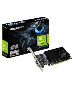 Gigabyte NVIDIA, 2 GB, GeForce GT 730, GDDR5, Processor frequency 902 MHz, Memory clock speed 5000 MHz, PCI Express 2.0, HDMI po