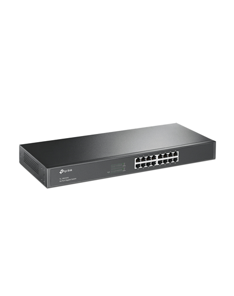 TP-LINK Switch TL-SG1016 Unmanaged, Rack Mountable, 1 Gbps (RJ-45) ports quantity 16