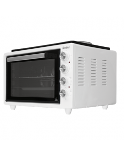 Simfer Midi Oven M4531.R02N0.WW3 36.6 L, Electric, Mechanical, White, With 2 Hot Plates (W/2 Knob Control)