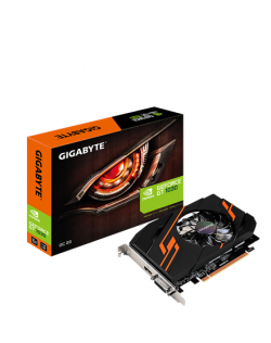 Gigabyte NVIDIA, 2 GB, GeForce GT 1030, GDDR5, PCI Express 3.0, Cooling type Active, Processor frequency 1265 MHz, DVI-D ports q