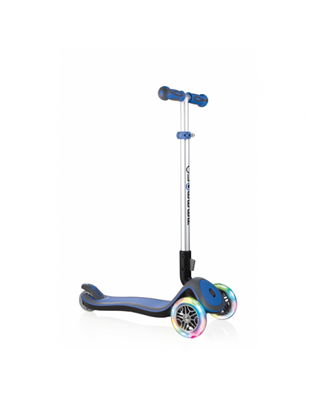 Globber Scooter Elite Deluxe Lights 444-400 Dark Blue