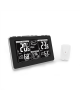 Adler Weather station AD 1175 Black, White Digital Display, Remote Sensor