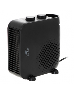 Adler Heater AD 7725b Fan heater, 2000 W, Number of power levels 2, Black