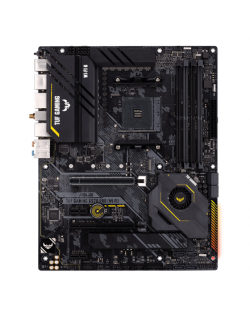 Asus TUF GAMING X570-PRO (WI-FI) Processor family AMD, Processor socket AM4, DDR4 DIMM, Memory slots 4, Supported hard disk driv